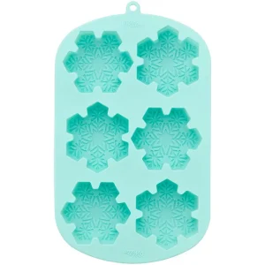 Moule Silicone Flocon De Neige 6 Empreintes Wilton 6