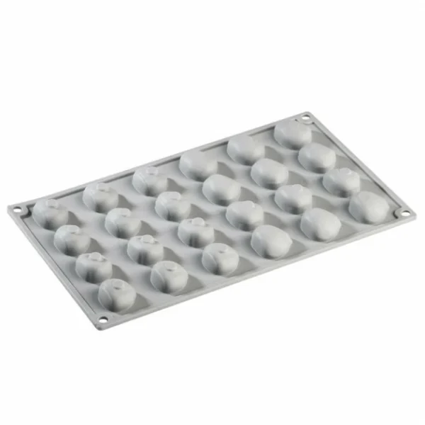 Moule Silicone Gourmand Châtaigne 3,1 X 2,7 X H 1,6 Cm (x24) Pavoni 5