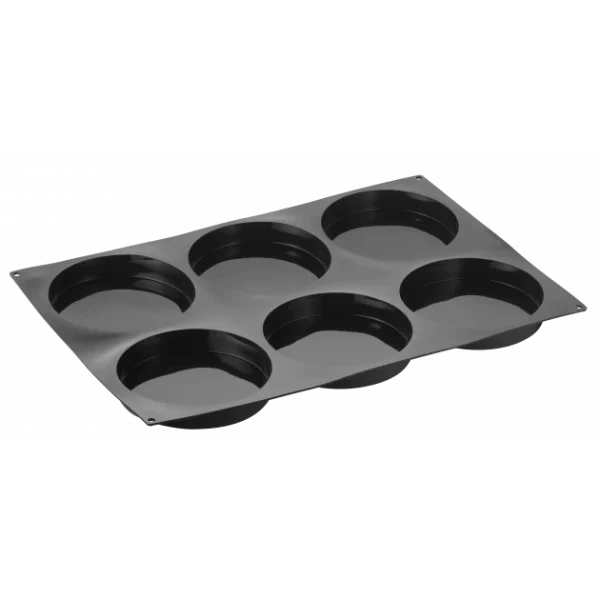 Moule Silicone Insert Rond Disco Ø 18 Cm X H 3 Cm (x6) Pavoflex 1