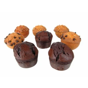 Moule Silicone Muffin Ø 7 Cm X H 4 Cm (x24) Pavoflex 12