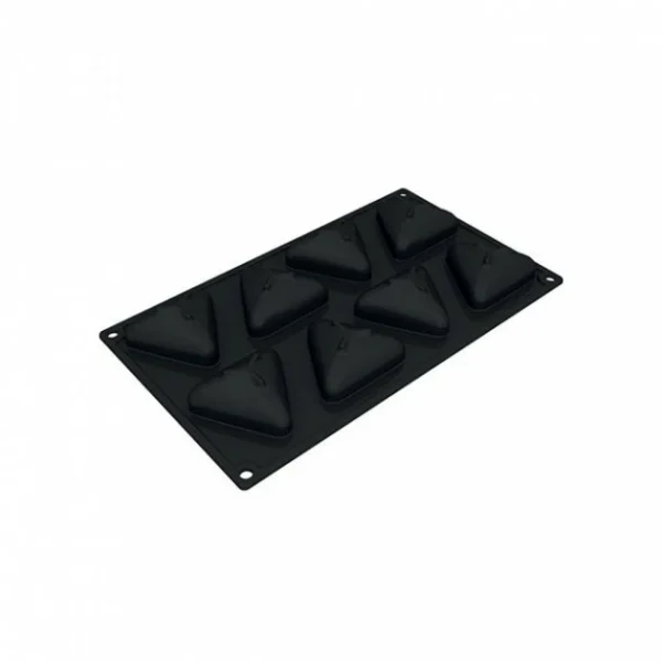 Moule Silicone Pyramide 6,6 X 6 Cm X H 2,8 Cm (x8) Pavoflex 1