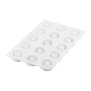 Moule Silicone Savarin Oblio Ø 5 Cm X H 2,1 Cm (x15) Silikomart Professional 12