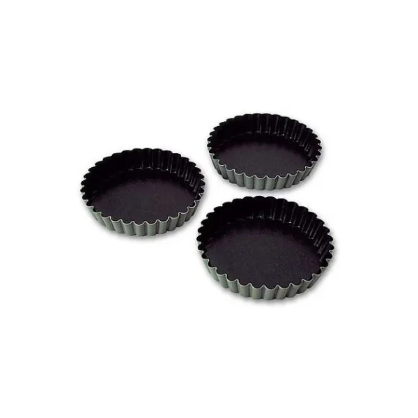 Moule Tartelette 10,5 Cm X H 1,8 Cm (x12) Matfer 1